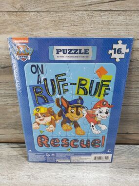 Nickelodeon Paw Patrol Framed Tray 16 Piece Jigsaw Puzzle